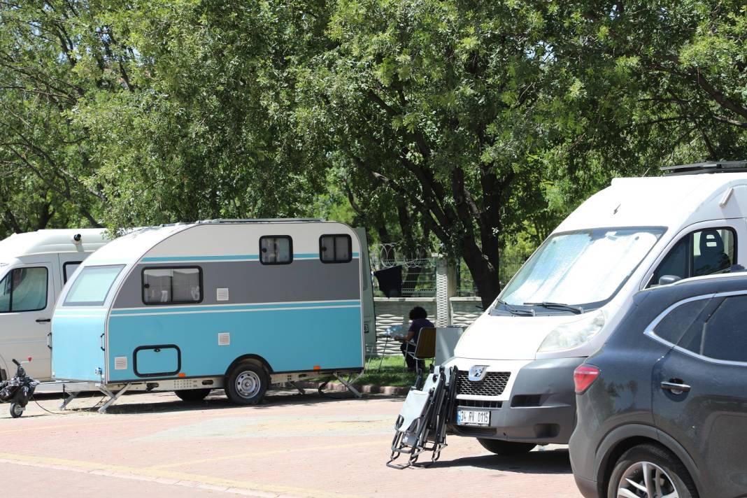 Konya’da ilk ve tek! Bu park karavan tutkunlarının uğrak noktası 2